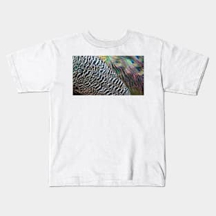 Peacock Feathers Kids T-Shirt